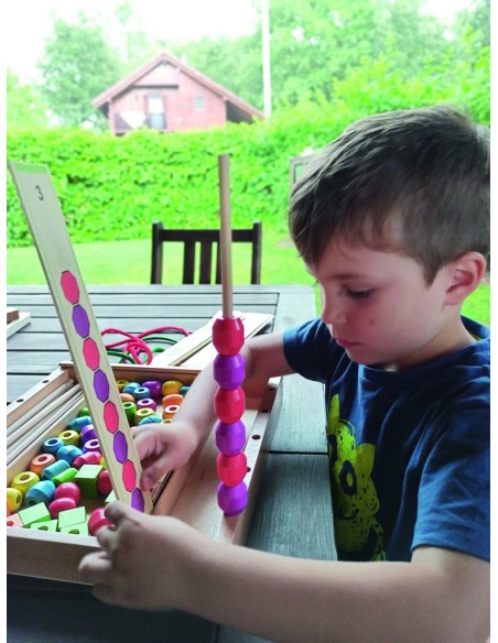 Formas Ensartables de Madera