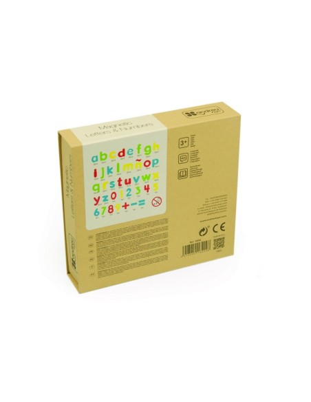 Lletres minúscules i números magnètics