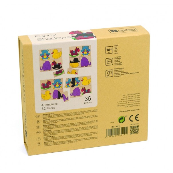 Sombres divertides - Joc de relacionar