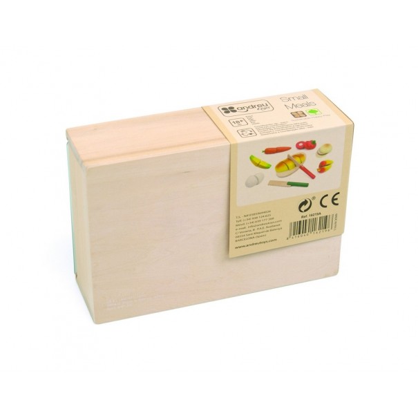 Pa i verdures per a tallar de joguina