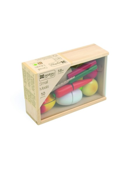 Pa i verdures per a tallar de joguina