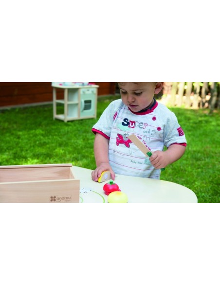 Pa i verdures per a tallar de joguina