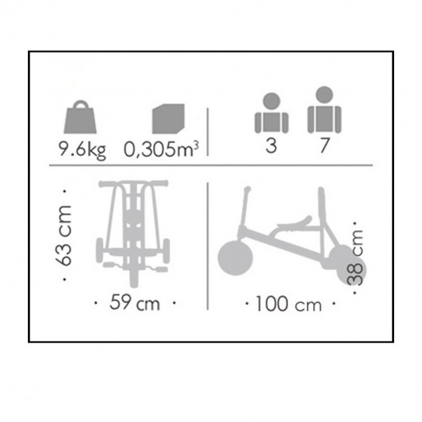 Roman Chariot - Triciclo