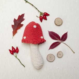 Sonajero orgánico - Seta 2