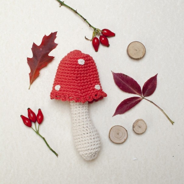 Sonajero orgánico - Seta