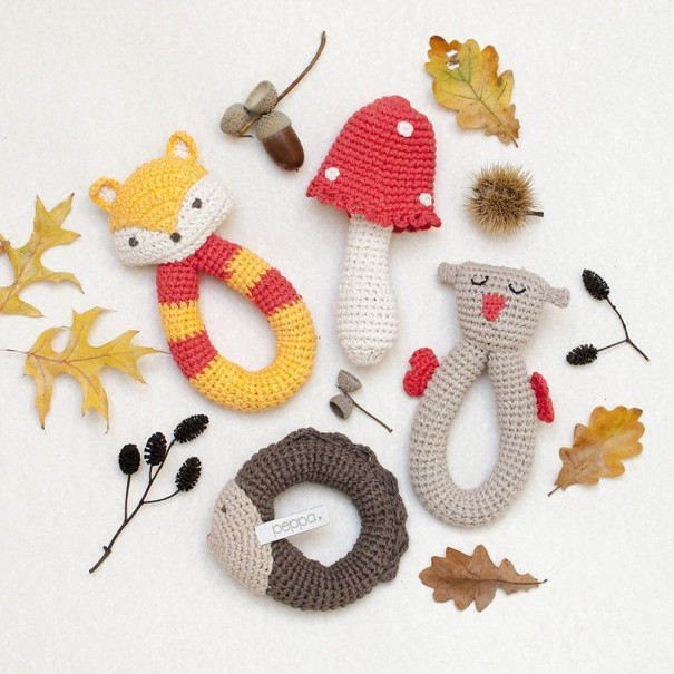 Sonajero orgánico - Seta