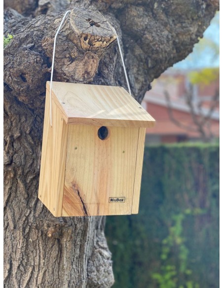 Caja-nido para pájaros