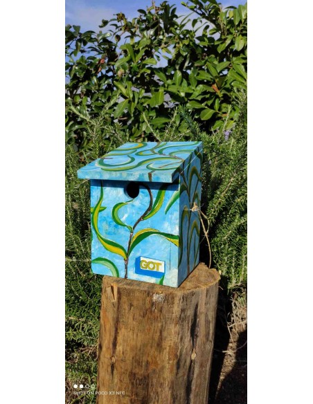 Caja-nido para pájaros