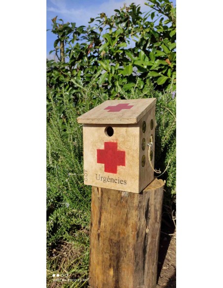 Caja-nido para pájaros