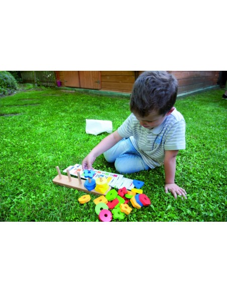 Geo juego de formas ensartables