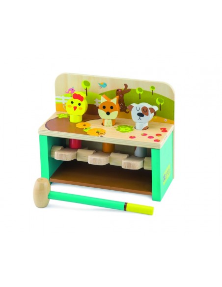 Banco Golpea y Salta - Jardín