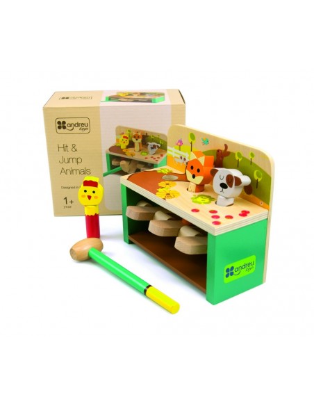 Banco Golpea y Salta - Jardín