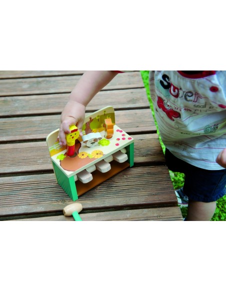 Banc Pica i Salta - Jardí