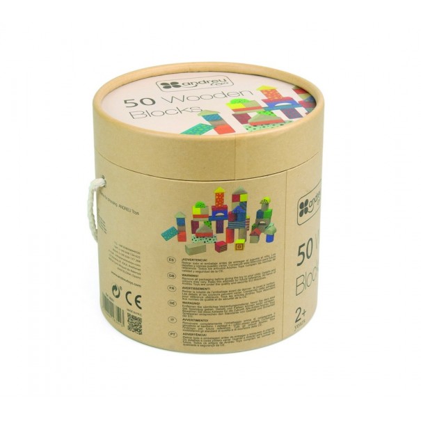 Construcció de fusta - 50 pcs