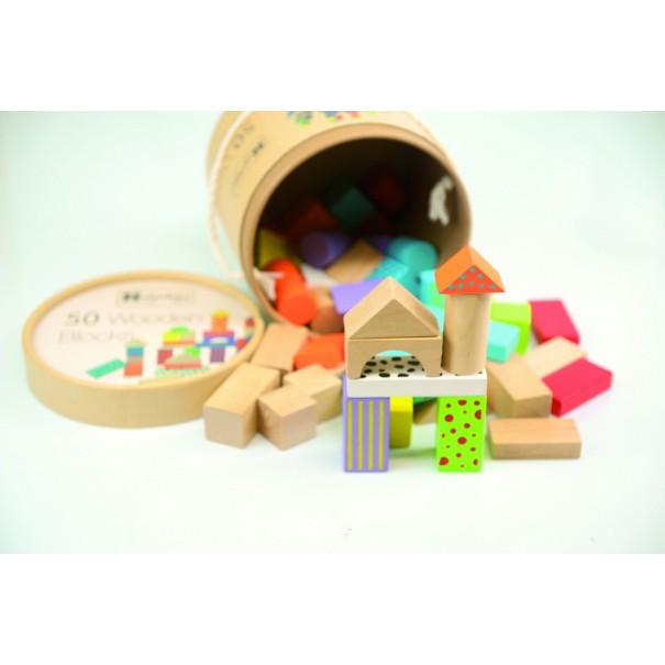 Construcción de madera - 50 pzs