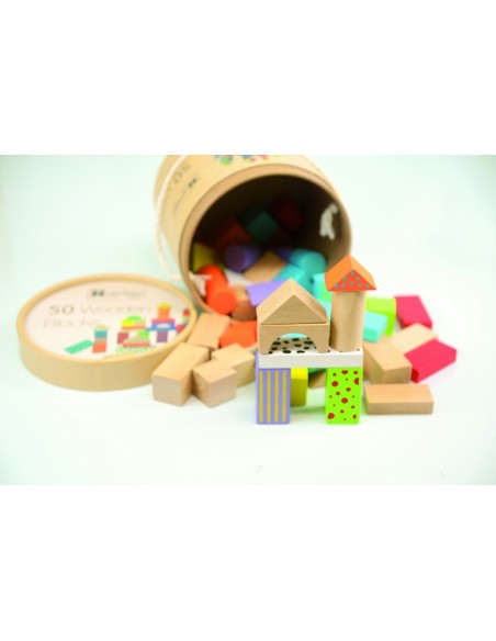 Construcció de fusta - 50 pcs