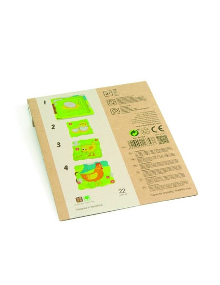 Puzzle - Huevo/Gallina