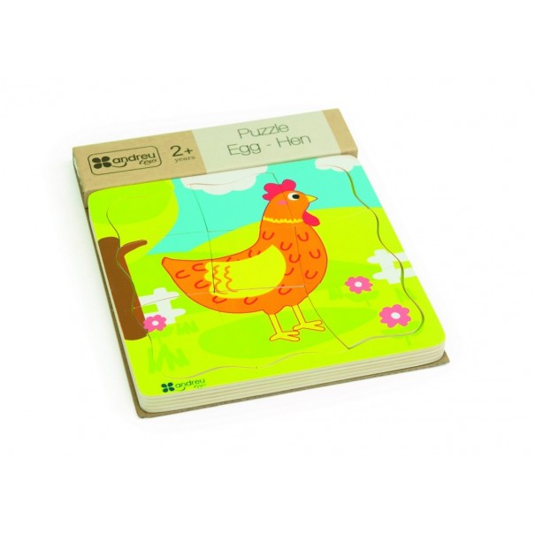 Puzzle - Huevo/Gallina