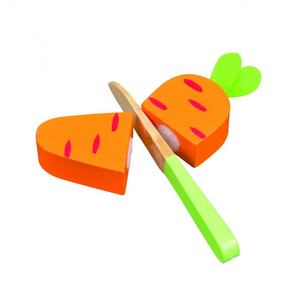Comida de juguete para cortar