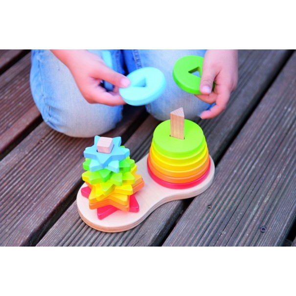 Juego de Apilar y Clasificación