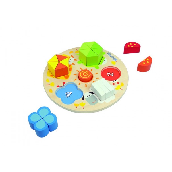 Encaje formas - Numérico