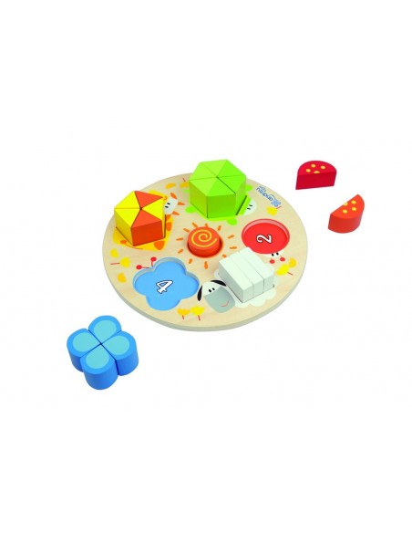 Encaje formas - Numérico