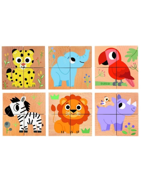 Puzle de fusta Wild & Co