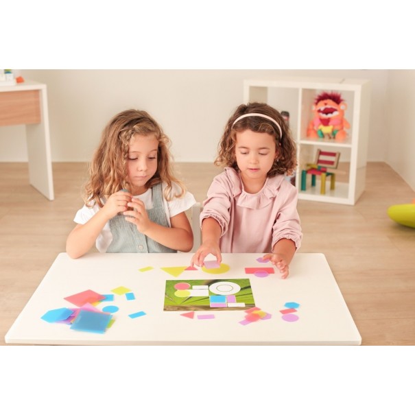 Taula de llum -  Formes geomètriques