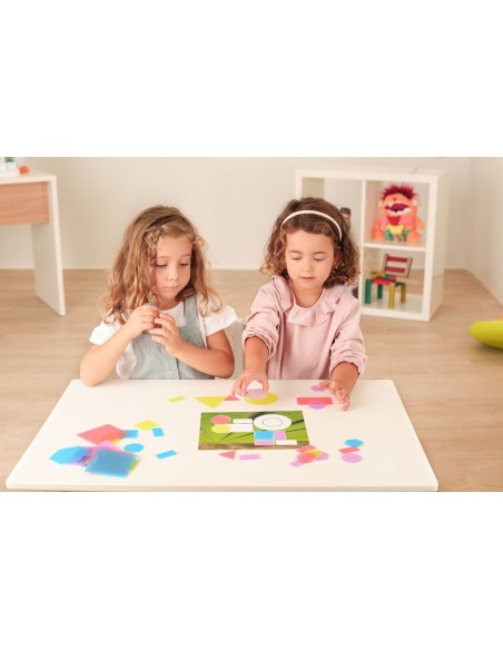 Mesa de luz - Formas geométricas