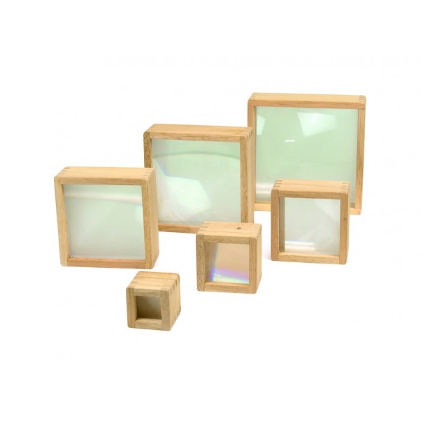  Blocs sensorials amb lupa - 6 pcs.