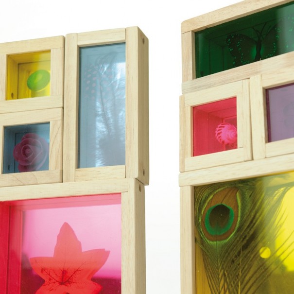  Blocs sensorials amb tresors - 8 pcs. 