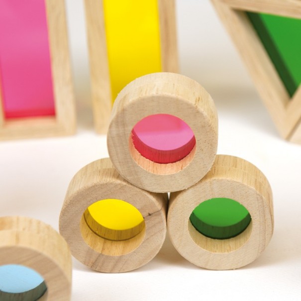  Blocs sensorials petits de colors -...