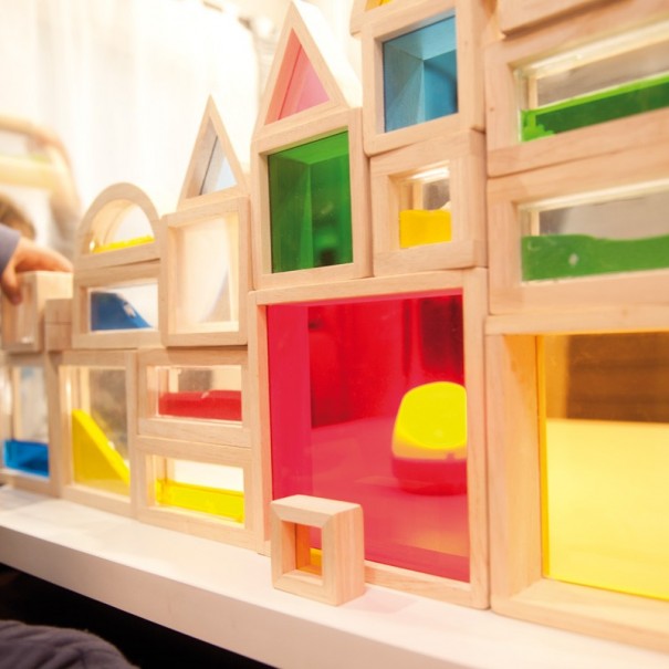 Blocs sensorials de colors - 6 pcs.