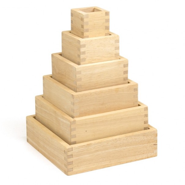 Blocs sensorials de colors - 6 pcs.