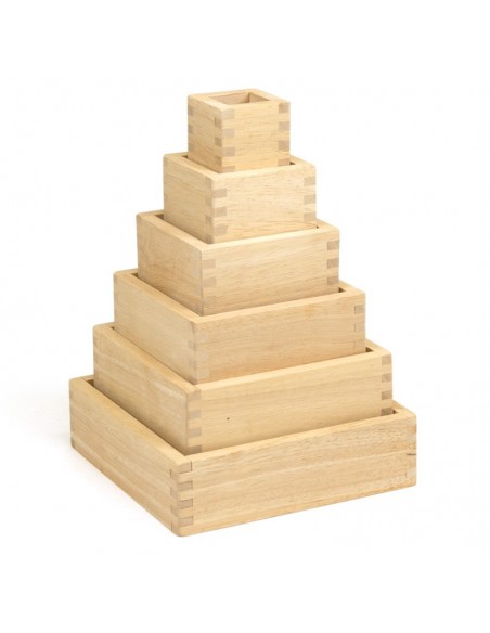 Blocs sensorials de colors - 6 pcs.