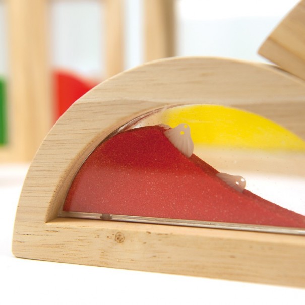 Blocs sensorials amb sorra - 8 pcs.