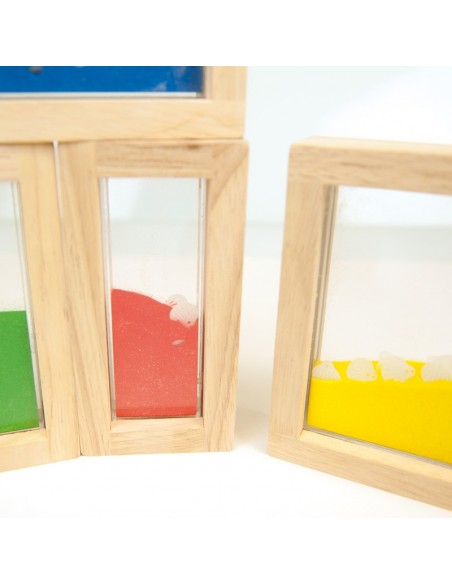 Bloques sensoriales con arena - 8 pzs.