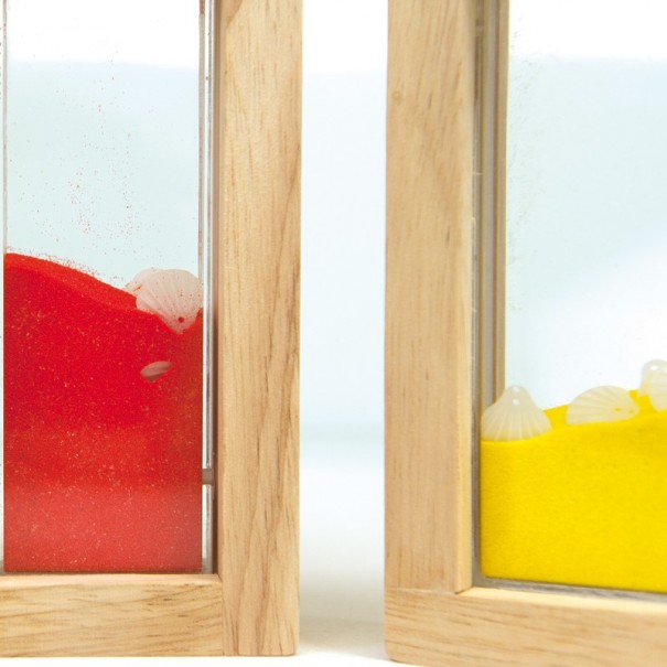 Blocs sensorials amb sorra - 8 pcs.