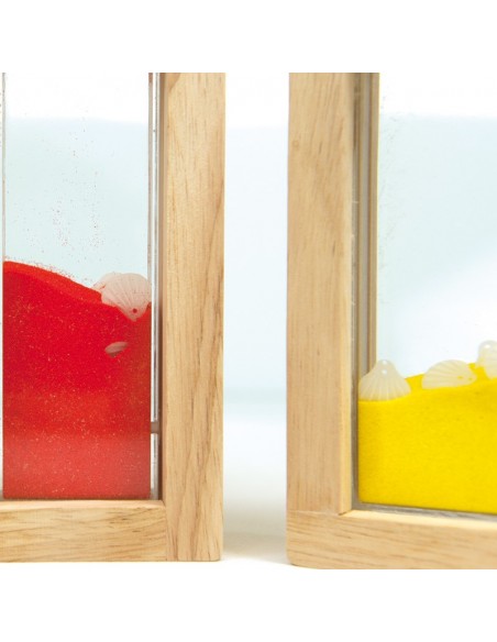 Bloques sensoriales con arena - 8 pzs.