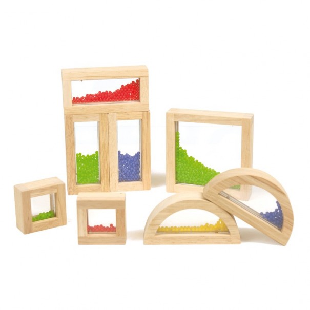  Blocs sensorials amb boletes - 8 pcs.