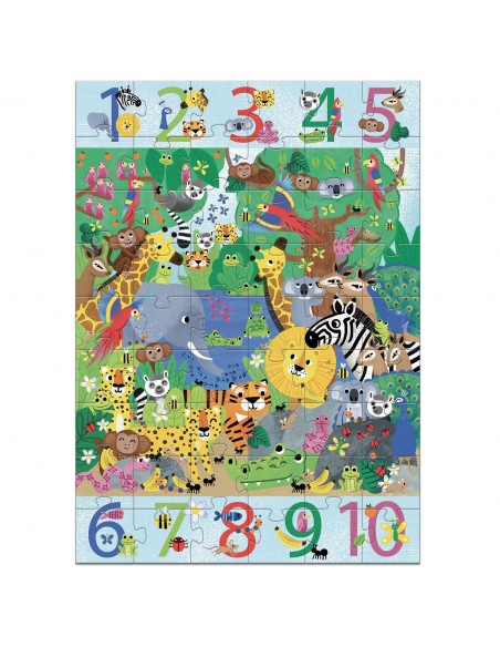Puzle gegant de l'1 al 10 - La Selva