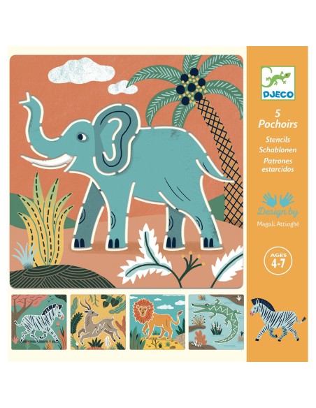 Plantillas de Animales de la Selva