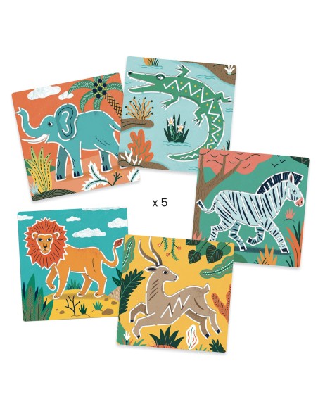 Plantillas de Animales de la Selva