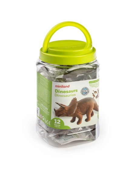 Animales dinosaurios - 12 uds.