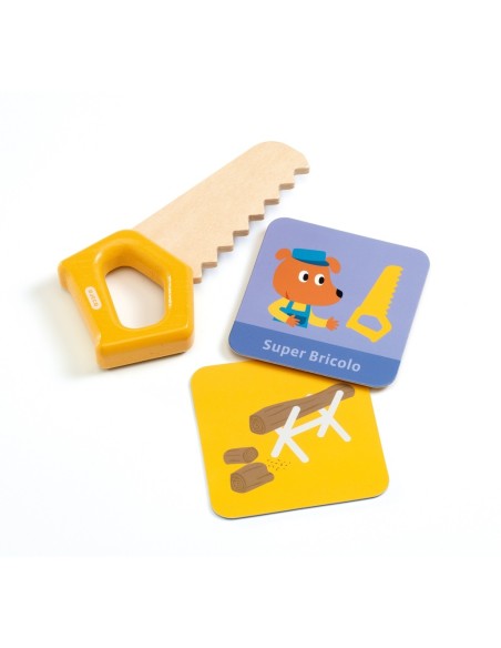 Maletín de herramientas de madera - Super Bricolo