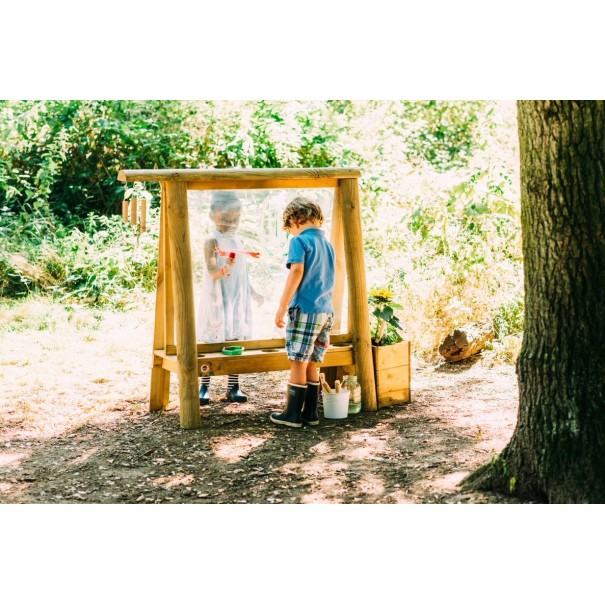 Pizarra de exterior para pintura