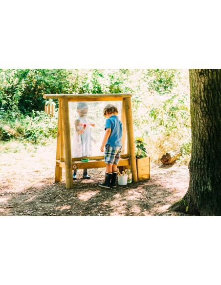 Pizarra de exterior para pintura