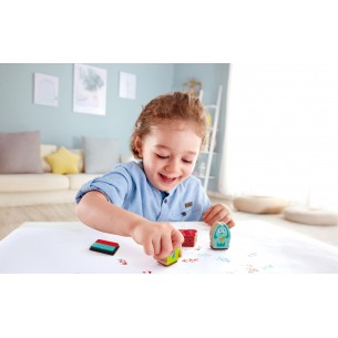 Tampones de madera de animales 2