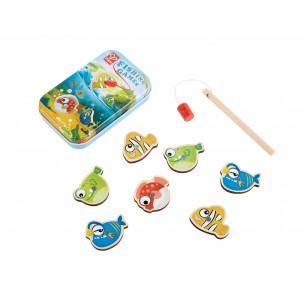 Juego de pesca magnético