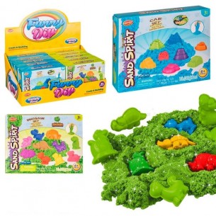 Arena mágica con moldes 30 gr.